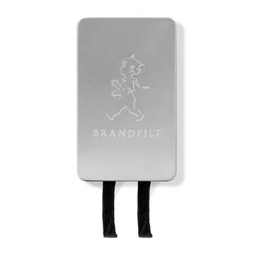 Solstickan fire blanket 120x120 cm - Matt silver - Solstickan Design