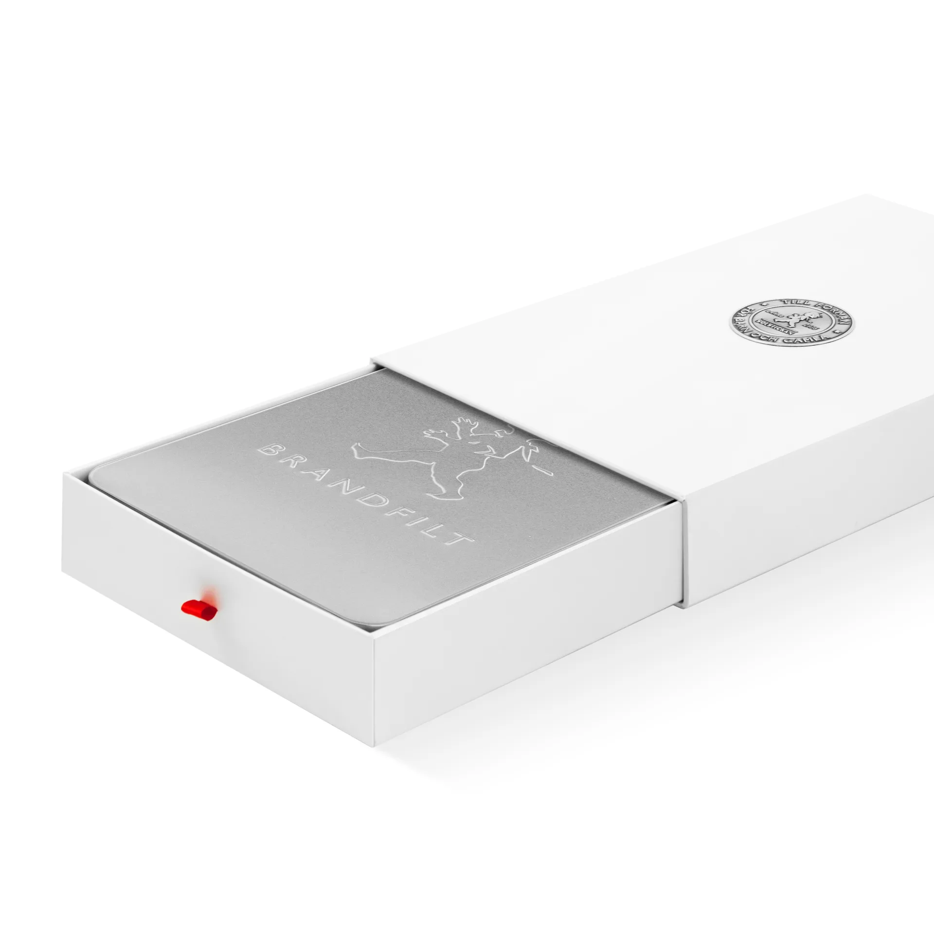 Solstickan fire blanket 120x120 cm, Matt silver Solstickan Design