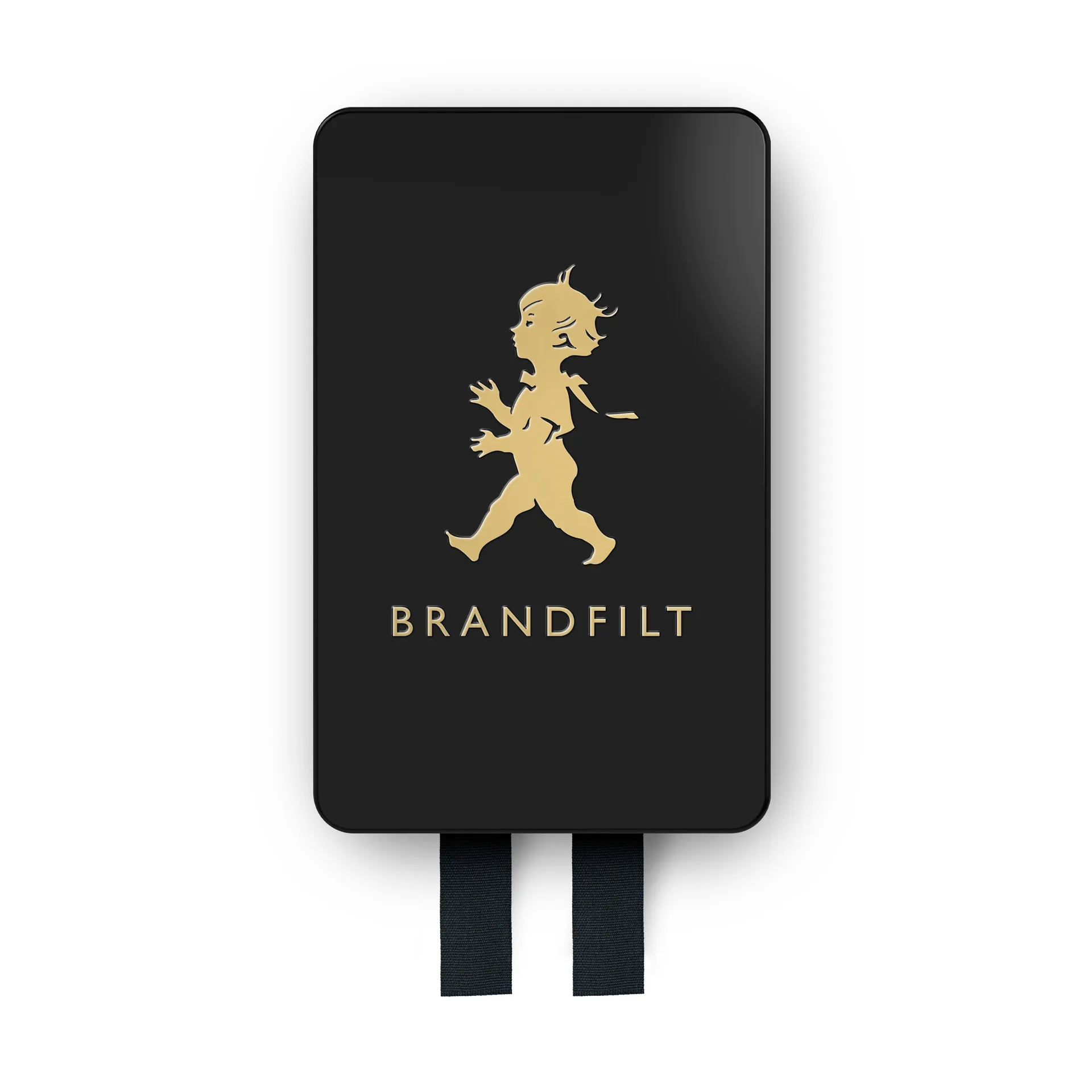 Solstickan fire blanket 16x2.7x25 cm, Black-gold Solstickan Design