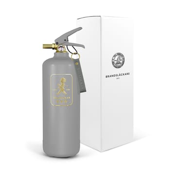 Solstickan fire extinguisher 2 kg - Design Edition grey-gold - Solstickan Design