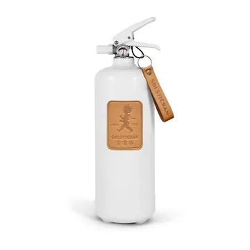 Solstickan fire extinguisher 2 kg - Light-brown leather - Solstickan Design