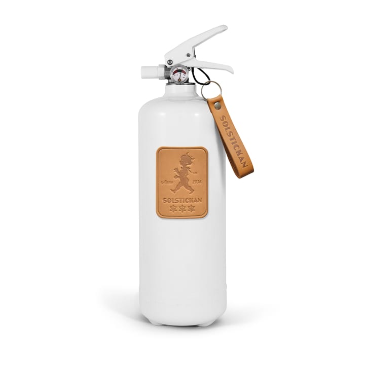 Solstickan fire extinguisher 2 kg - Light-brown leather - Solstickan Design