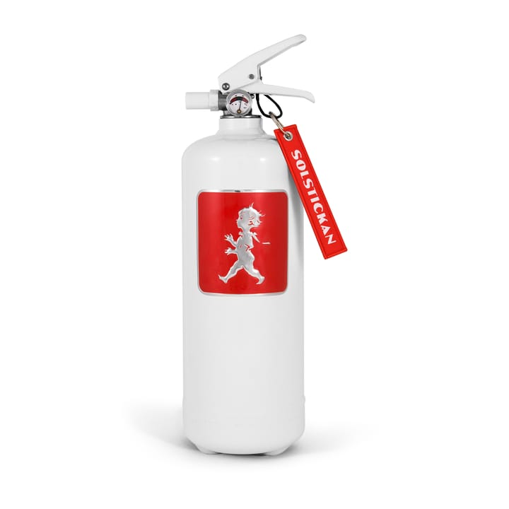 Solstickan fire extinguisher 2 kg - Vit-red - Solstickan Design