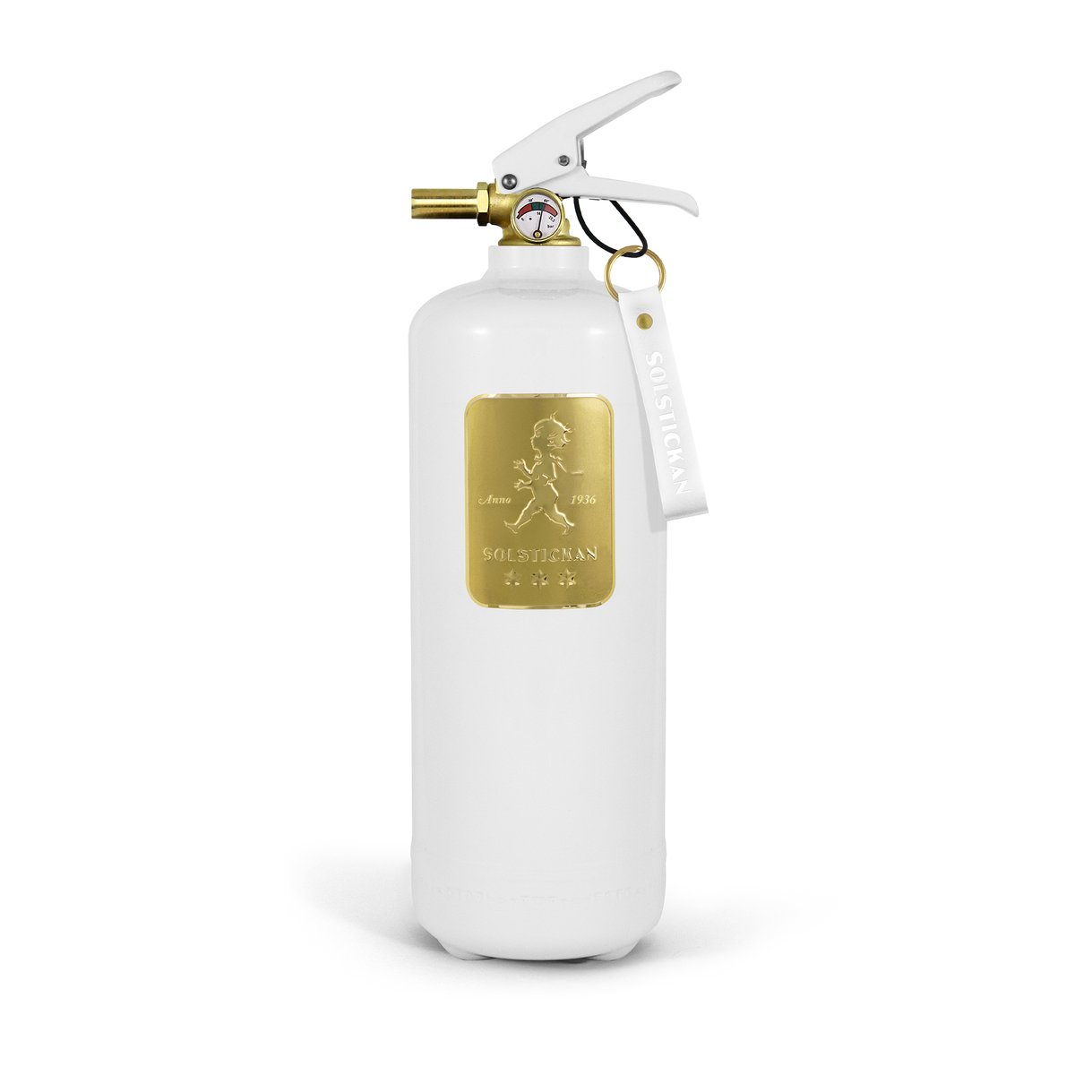 Solstickan Design Solstickan fire extinguisher 2 kg White-gold