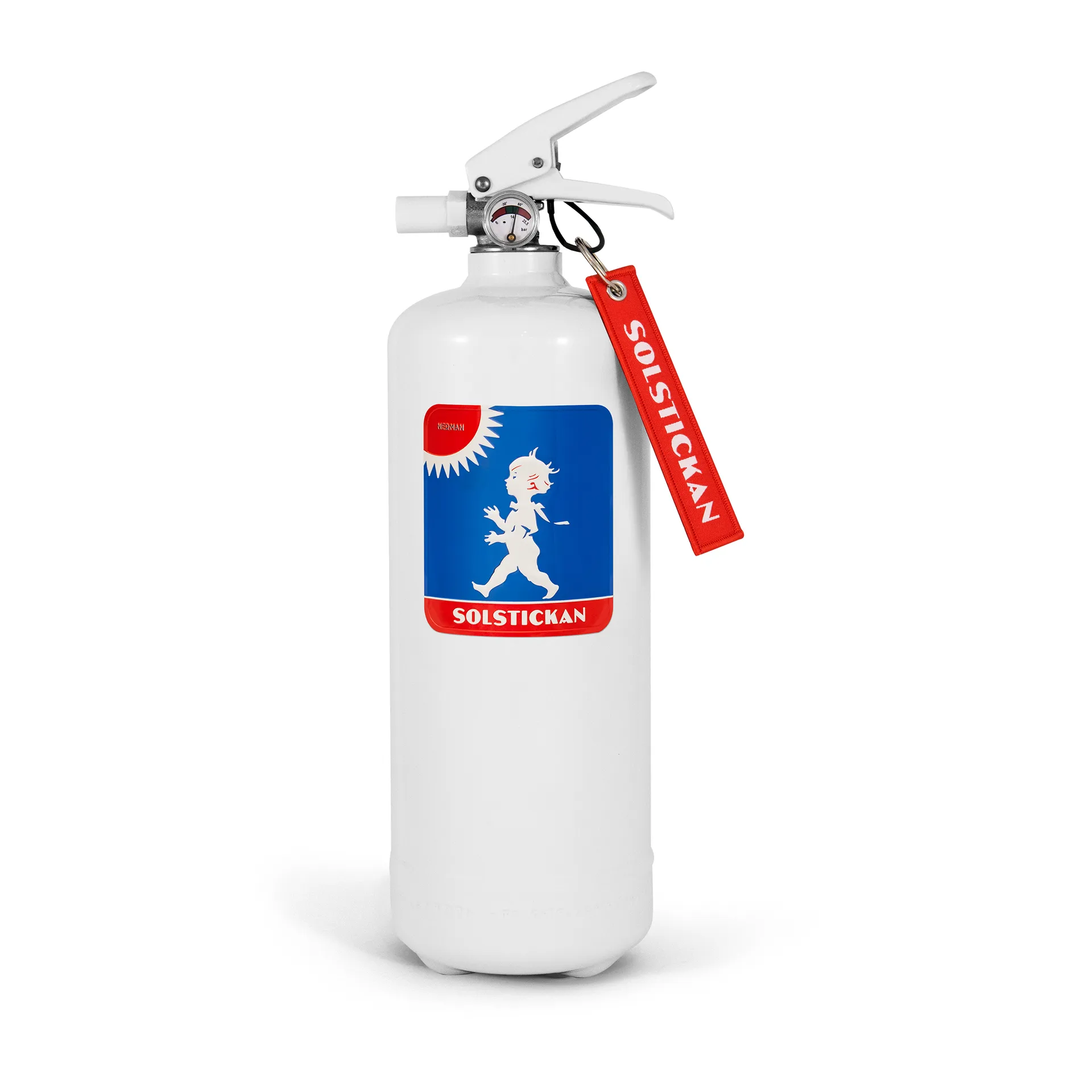 Solstickan fire extinguisher 2 kg, White-original Solstickan Design
