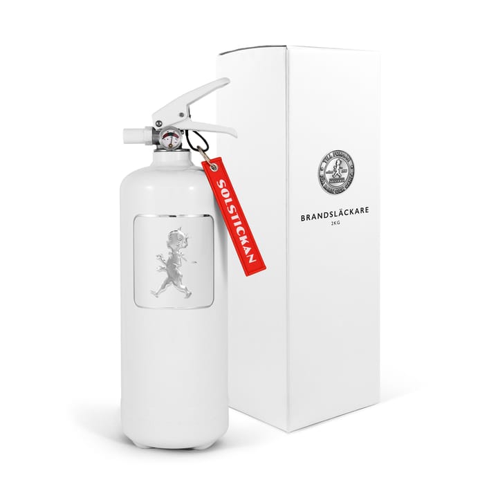 Solstickan fire extinguisher 2 kg - White-silver - Solstickan Design