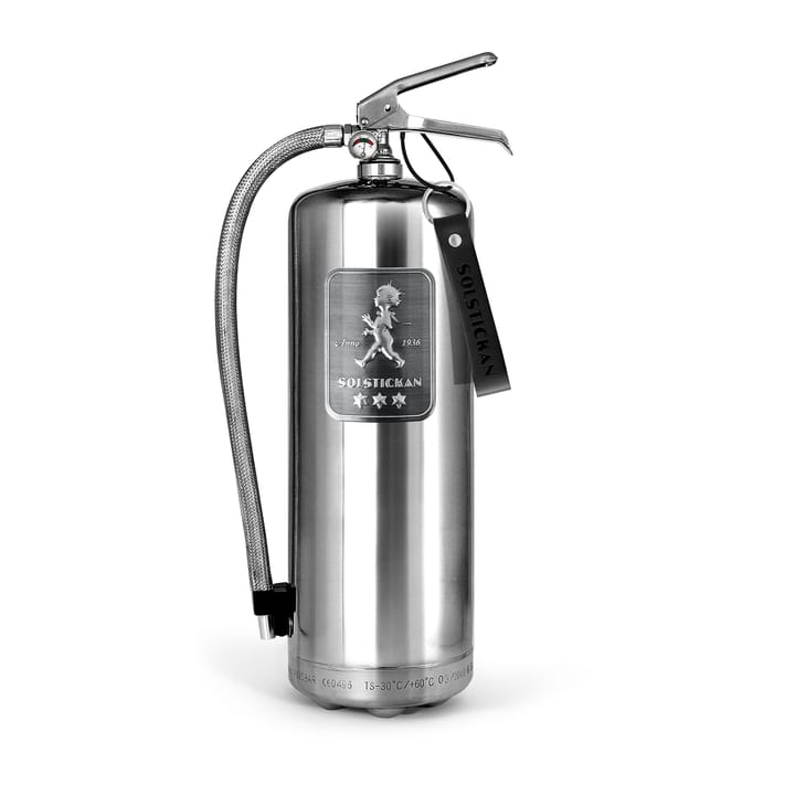 Solstickan fire extinguisher 6 kg - Design Edition steel - Solstickan Design
