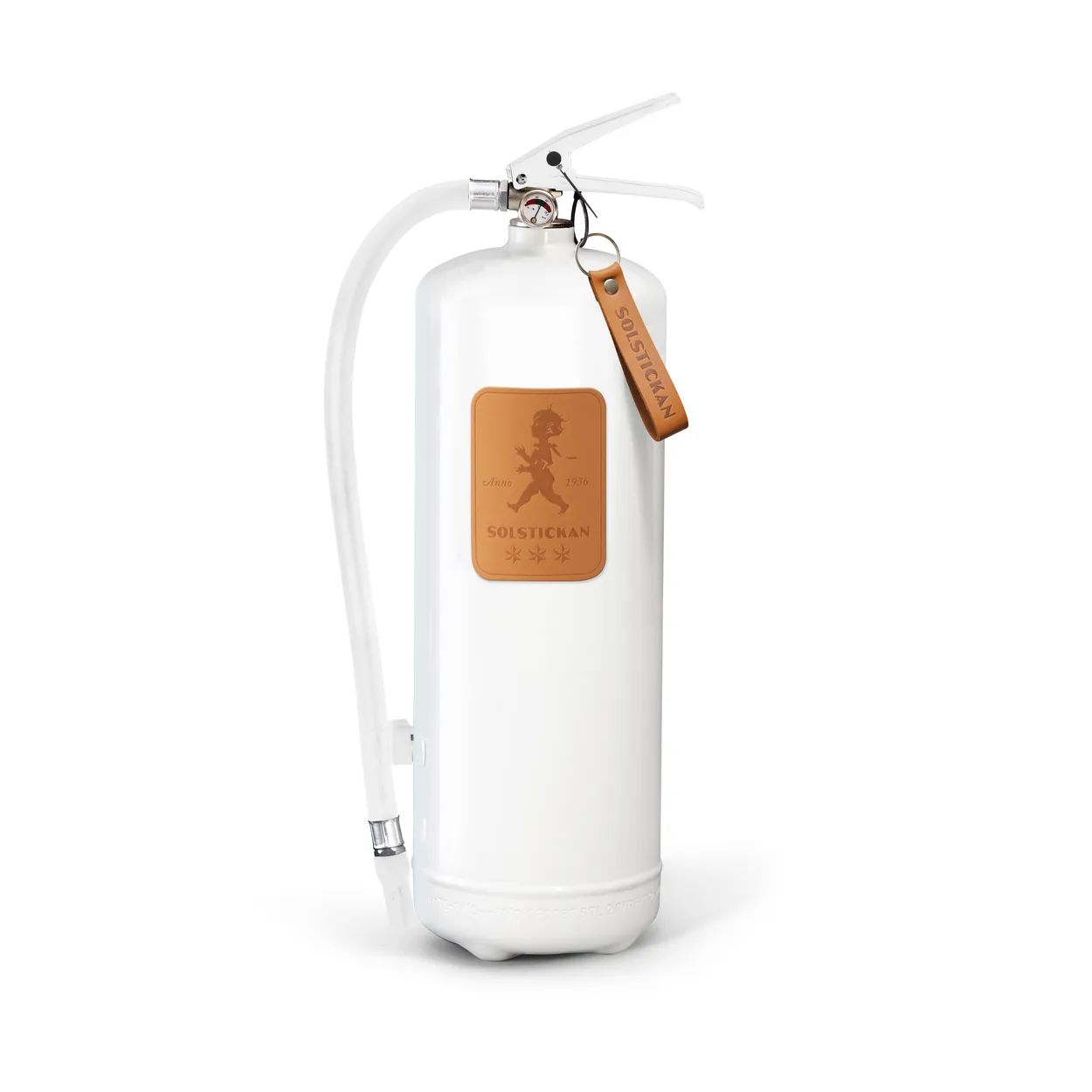 Solstickan Design Solstickan fire extinguisher 6 kg White-light leather