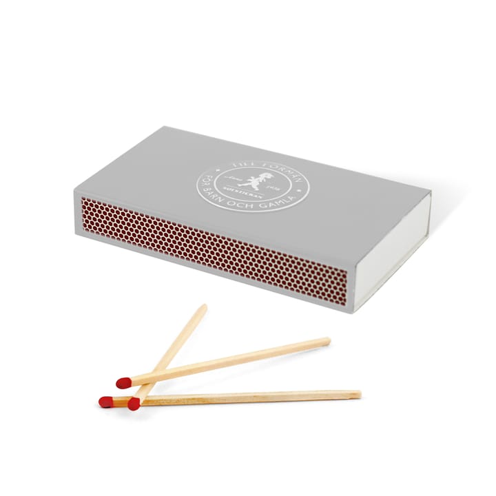 Solstickan matchstick box 30 pack - Grey - Solstickan Design