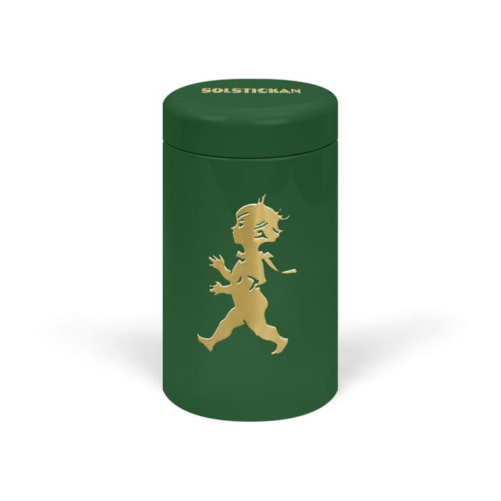 Solstickan matchstick tube 100 pack - Green-gold - Solstickan Design