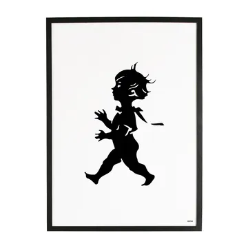 Solstickan poster 50x70 cm - White - Solstickan Design