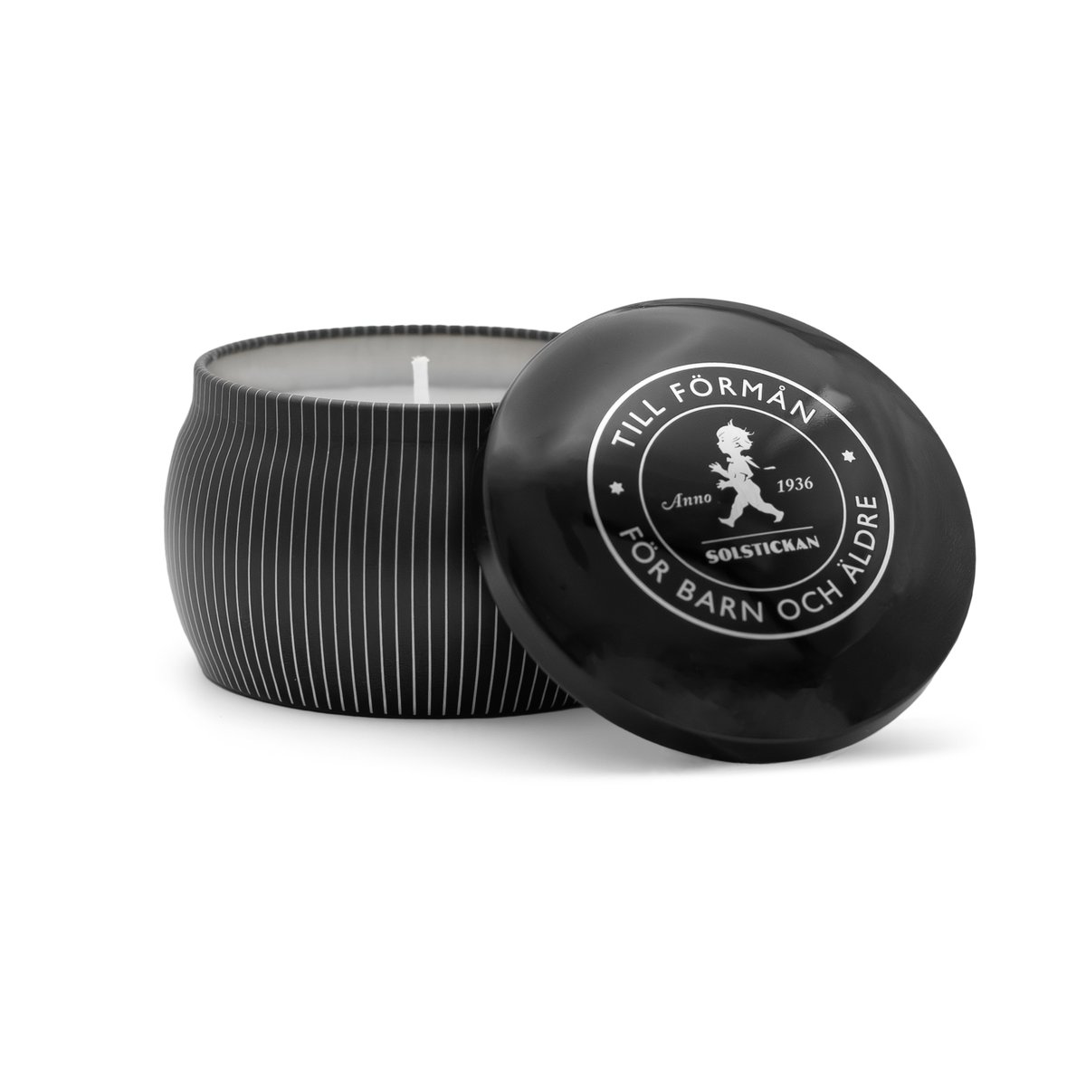 Solstickan Design Solstickan scented candle 25 h Black-cedarwood