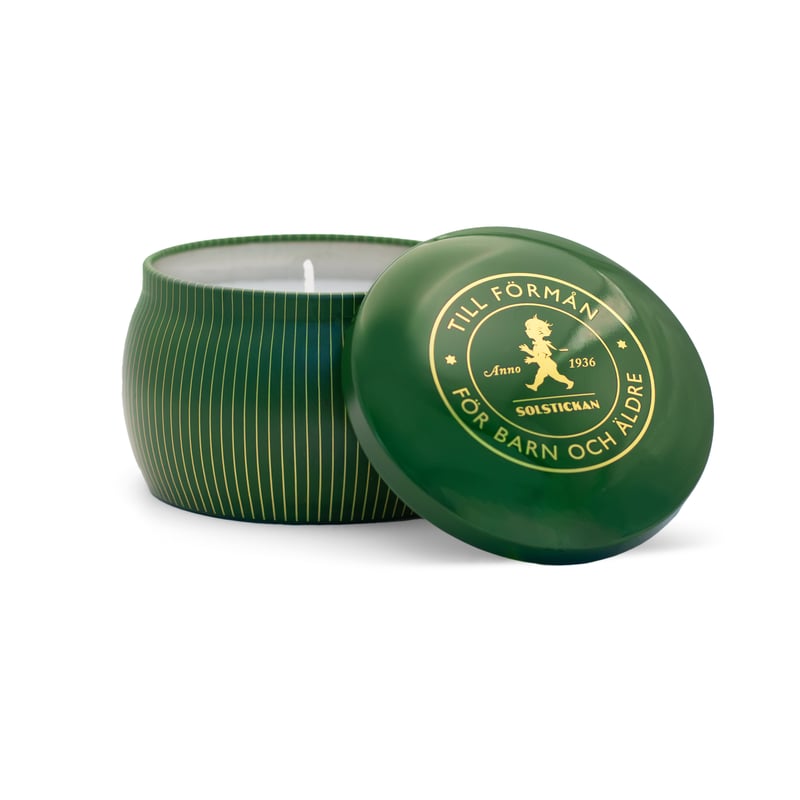 Solstickan Design Solstickan scented candle 25 h Green-pine forest