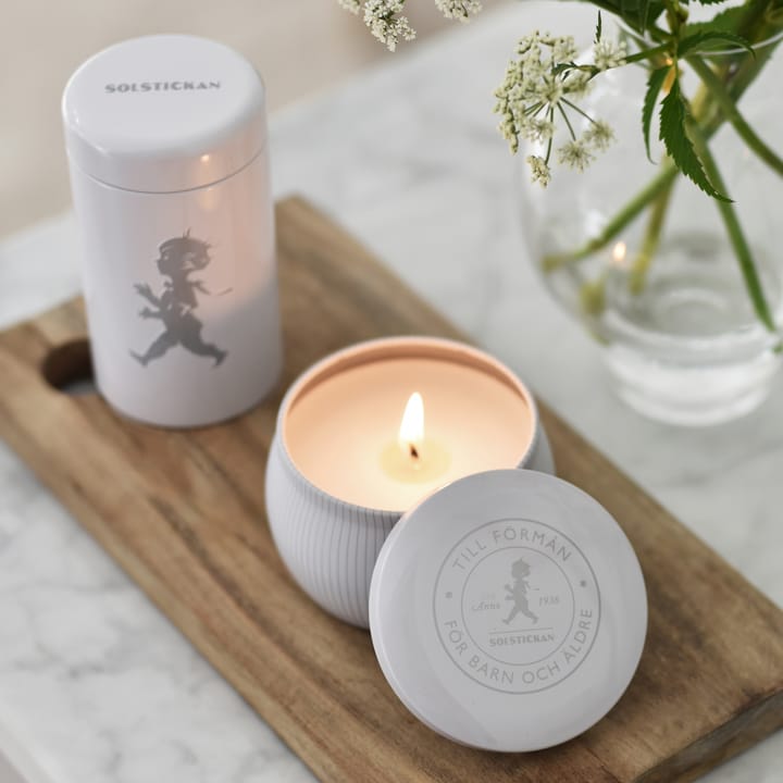 Solstickan scented candle 25 h - White-eucalyptus - Solstickan Design