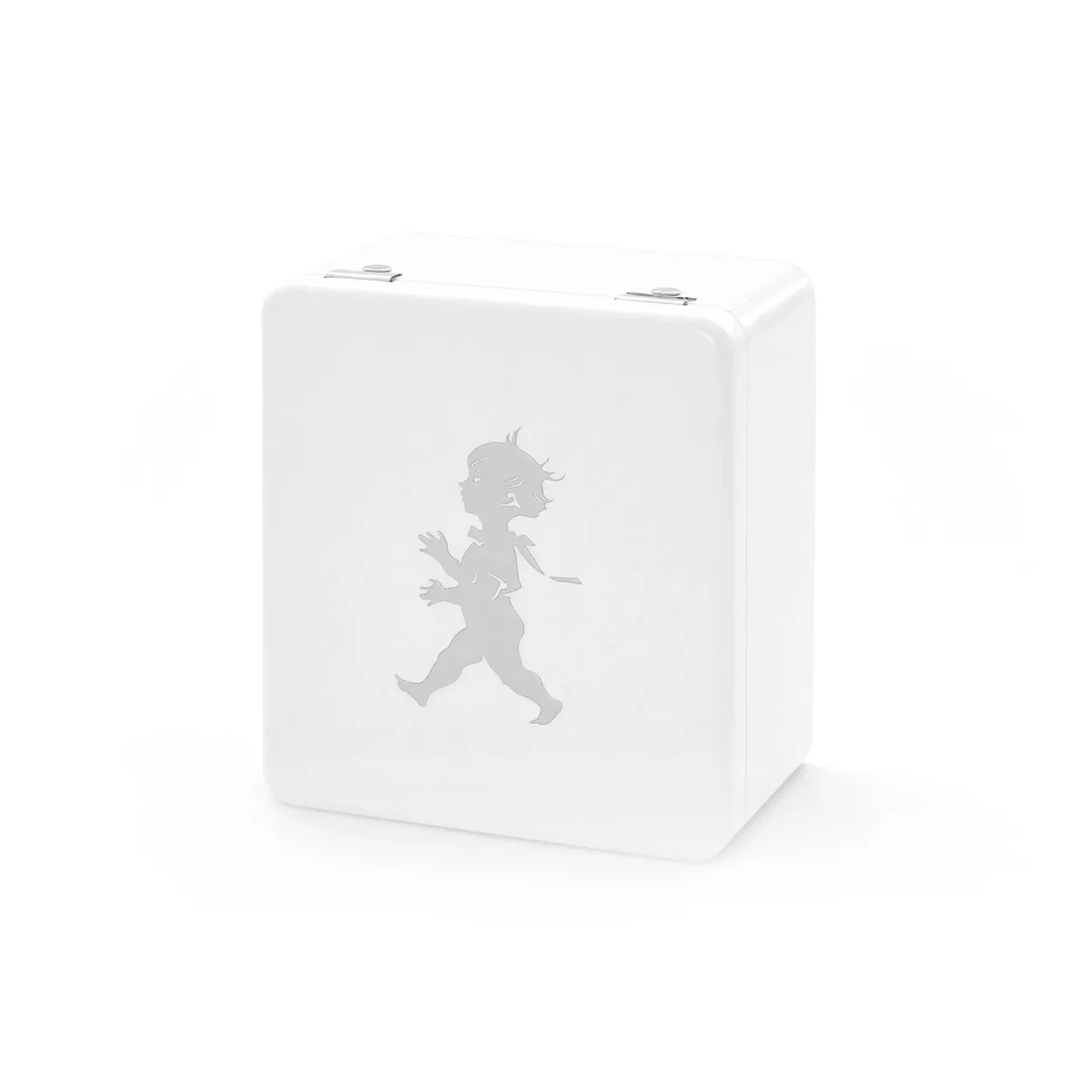 Solstickan Design Solstickan tea chest with pockets 13.6x15.6 cm White