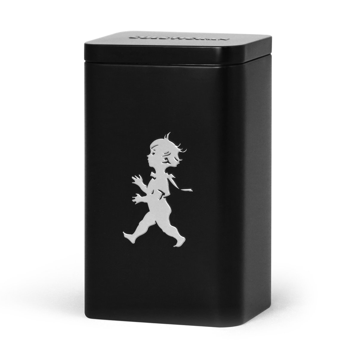Solstickan Design Solstickan tea jar 15.2 cm Matt black