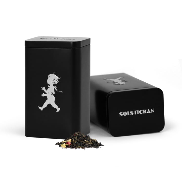 Solstickan tea jar 15.2 cm - Matt black - Solstickan Design