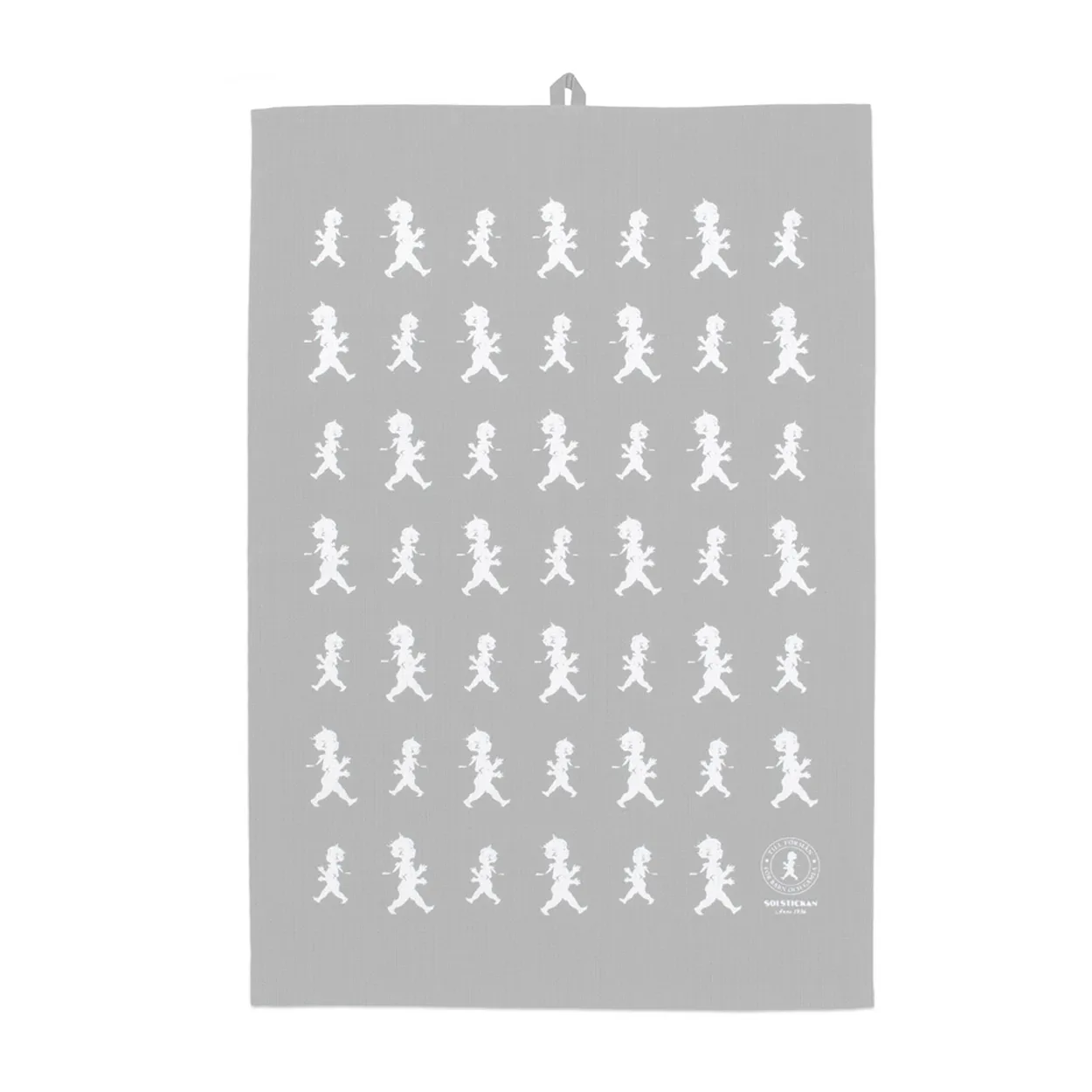 Solstickan Design Solstickan tea towel 50x70 cm Grey-white