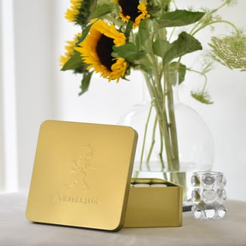 Solstickan tealight box 21x21 cm - Gold - Solstickan Design