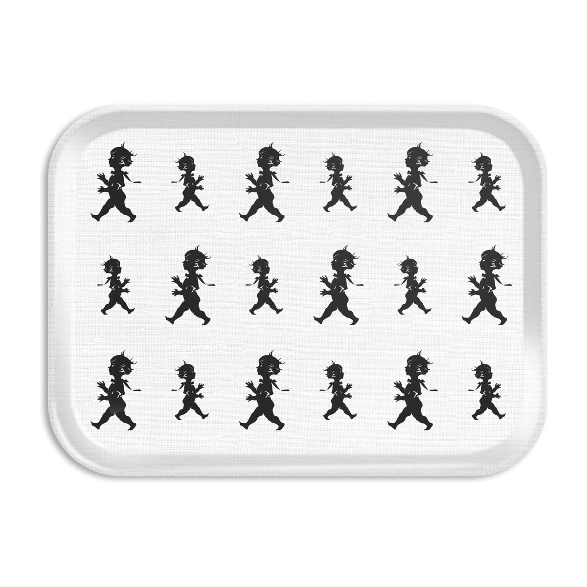 Solstickan Design Solstickan tray 20x27 cm White | Scandinavian Design | Trays | White