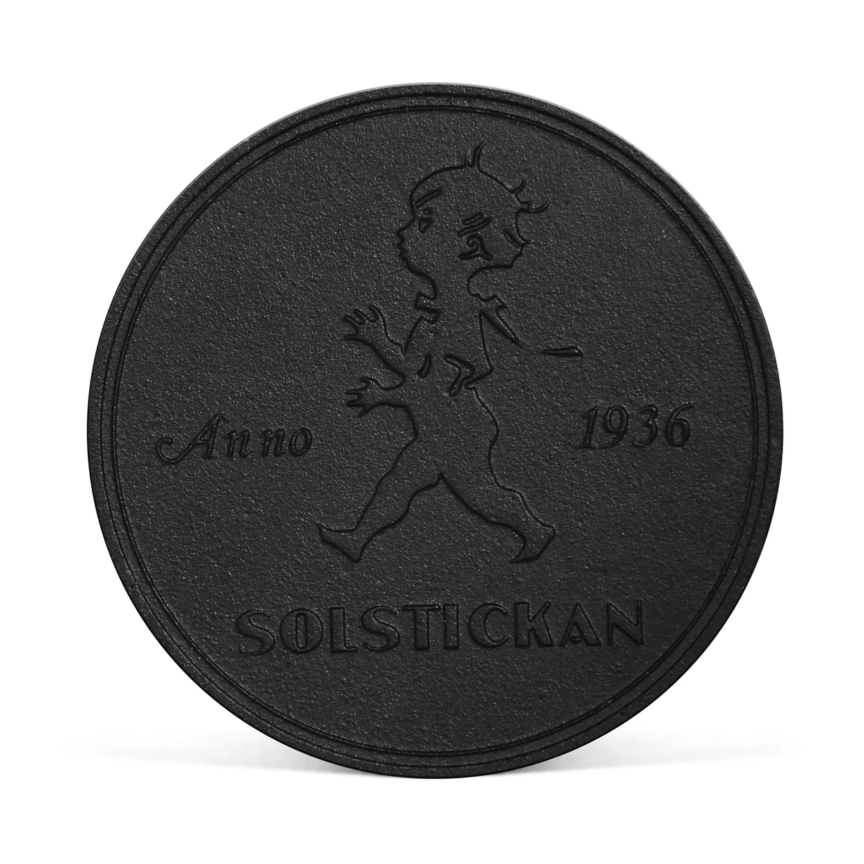 Solstickan Design Solstickan trivet 19 cm Black | Scandinavian Design | Trivets | Black