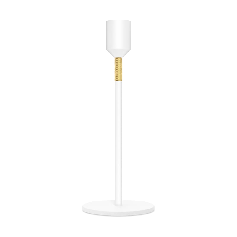 Solstickan Design Three Stars candle holder S 19 cm White