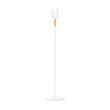 Three Stars candlestick L 34 cm - White - Solstickan Design
