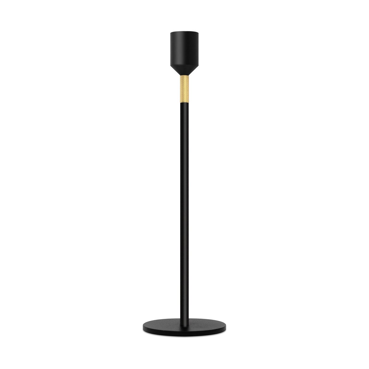 Solstickan Design Three Stars candlestick M 27 cm Black