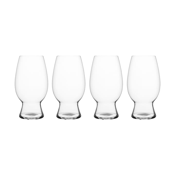American Wheat beer glass 75cl. 4-pack, clear Spiegelau