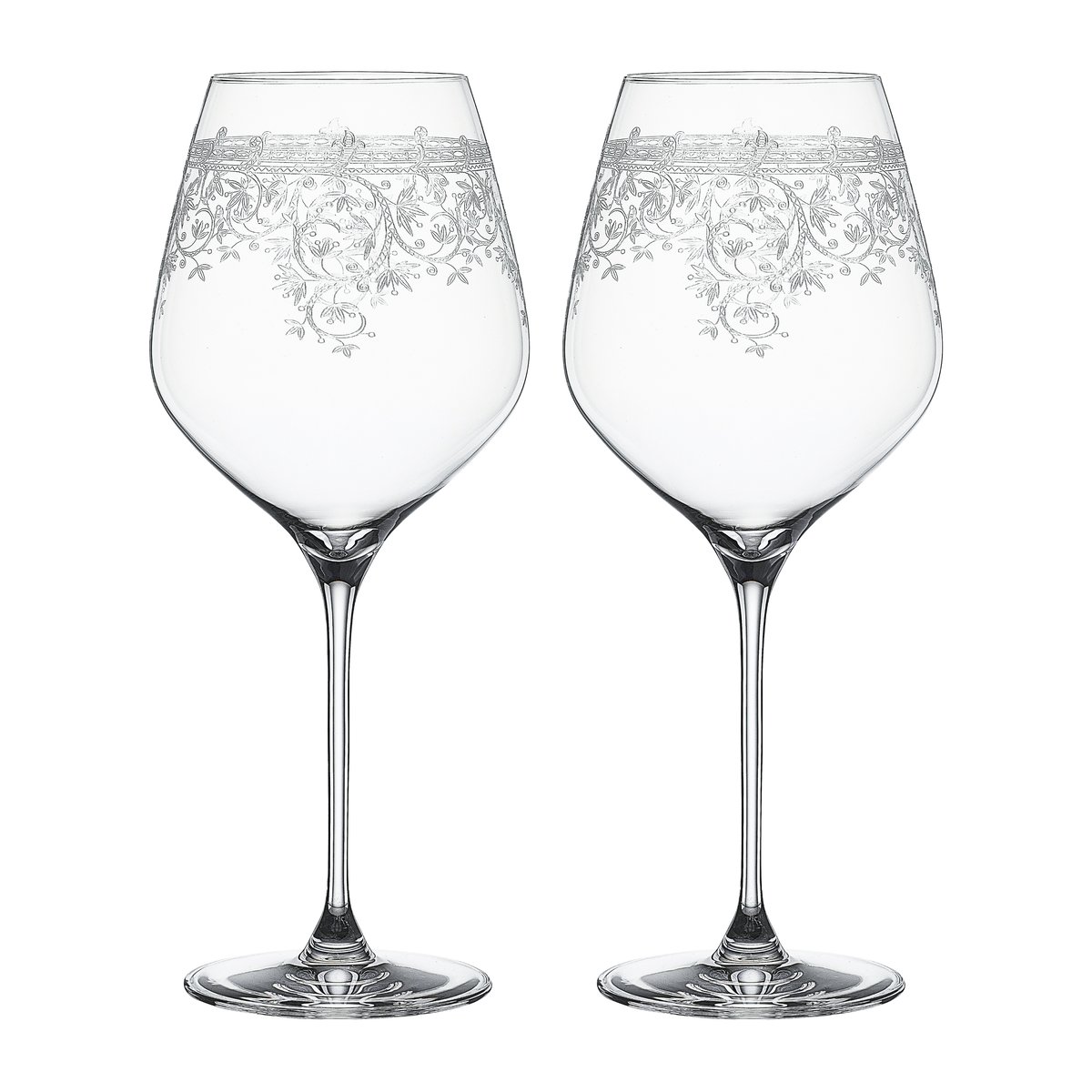 Spiegelau Arabesque Burgundy red wine glass 84 cl 2-pack Clear