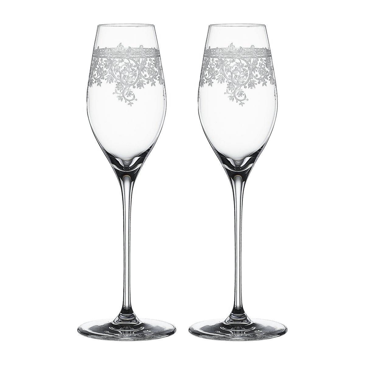 Spiegelau Arabesque champagne glass 30 cl 2-pack Clear