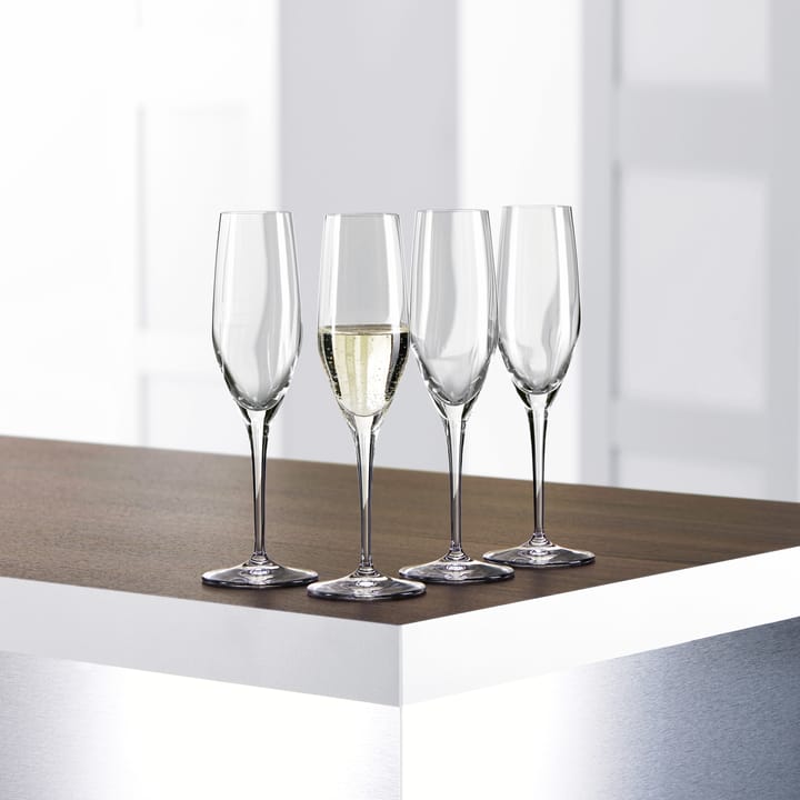 Authentis Champange glass 19cl. 4-pack - clear - Spiegelau