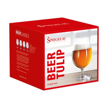Beer Classics Tulip glass 44cl. 4-pack - clear - Spiegelau