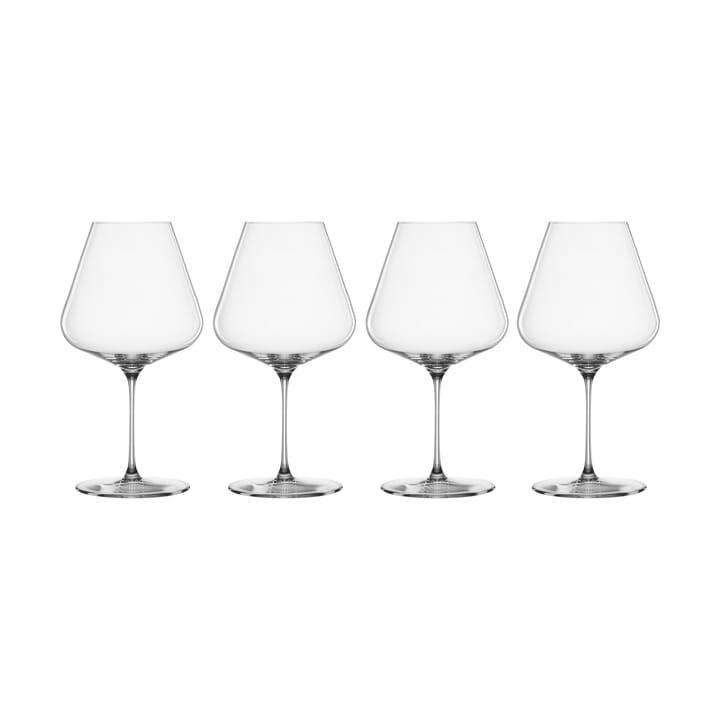 Definition Burgundy red wine glass 96 cl 4-pack - Clear - Spiegelau