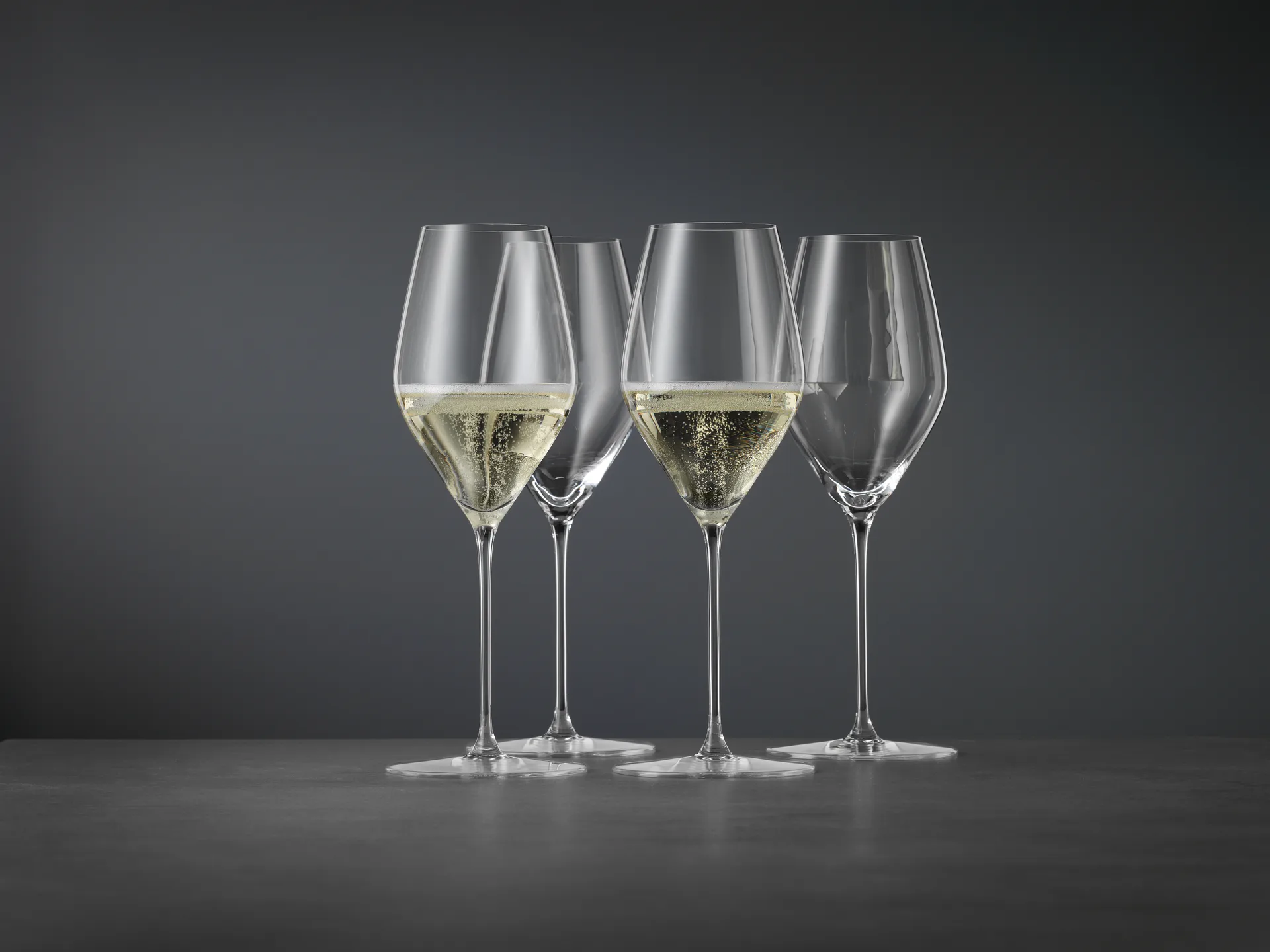 HI-LITE champagne glass 34 cl 2-pack, Clear Spiegelau