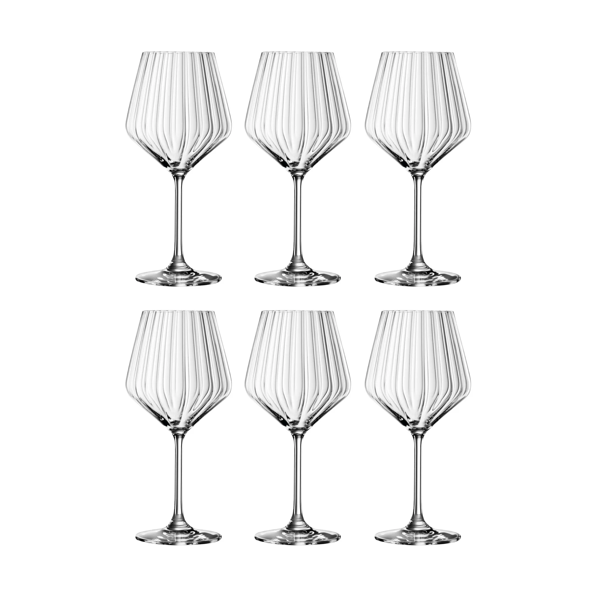 LifeStyle Burgundy red wine glass 64 cl 4-pack, Clear Spiegelau