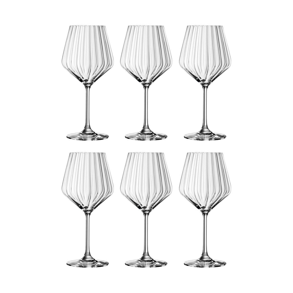 Spiegelau LifeStyle Burgundy red wine glass 64 cl 4-pack Clear
