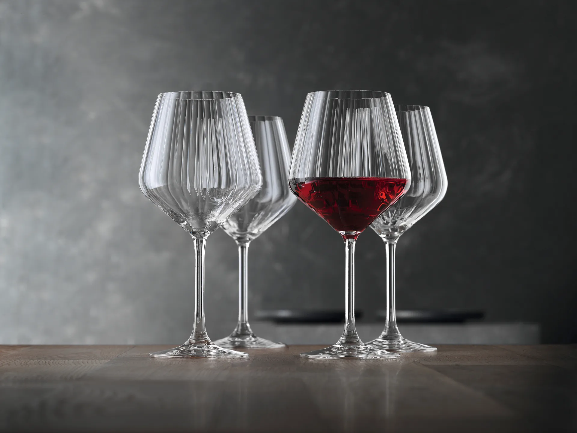 LifeStyle Burgundy red wine glass 64 cl 4-pack, Clear Spiegelau