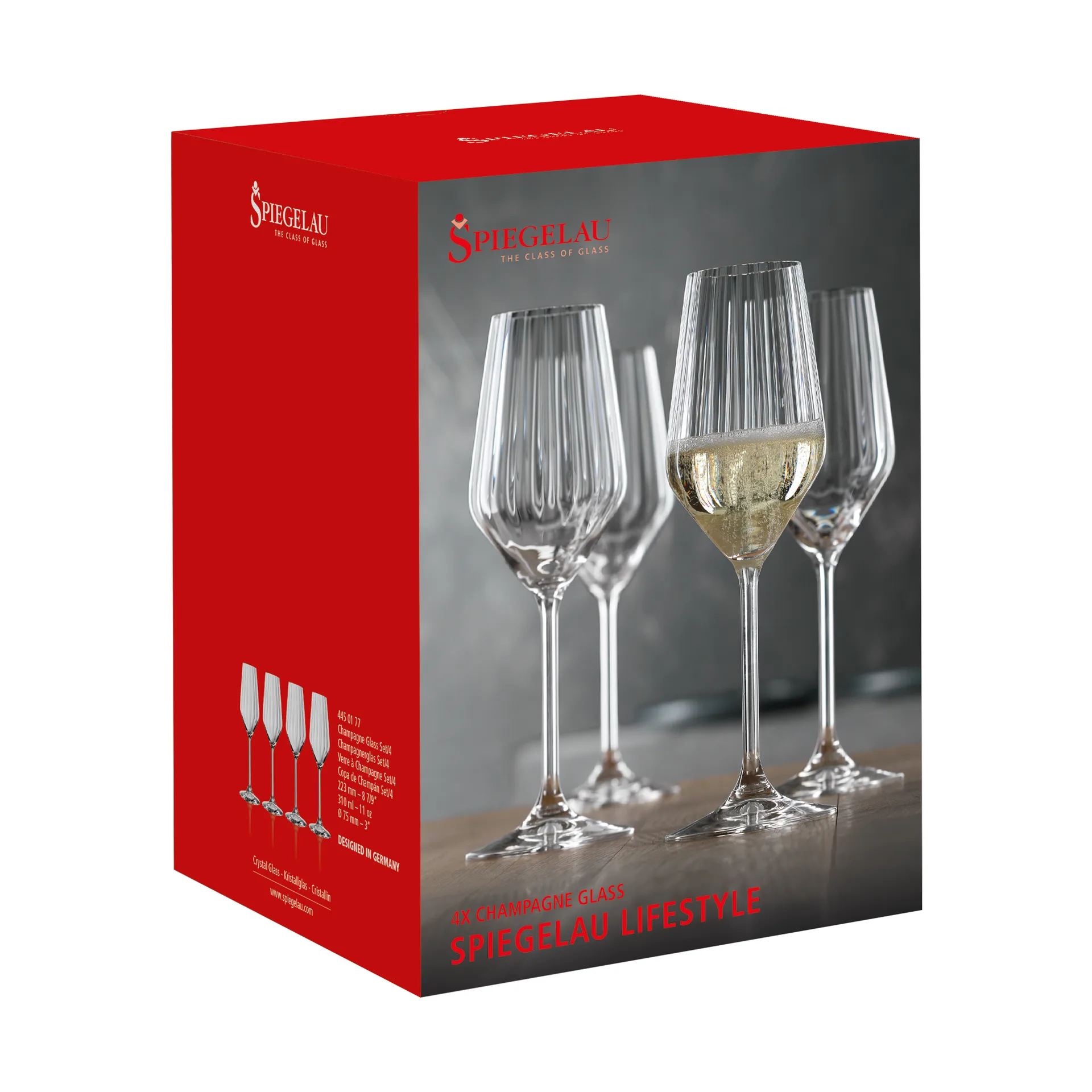 LifeStyle champagne 31 cl 4-pack, 4-pack Spiegelau