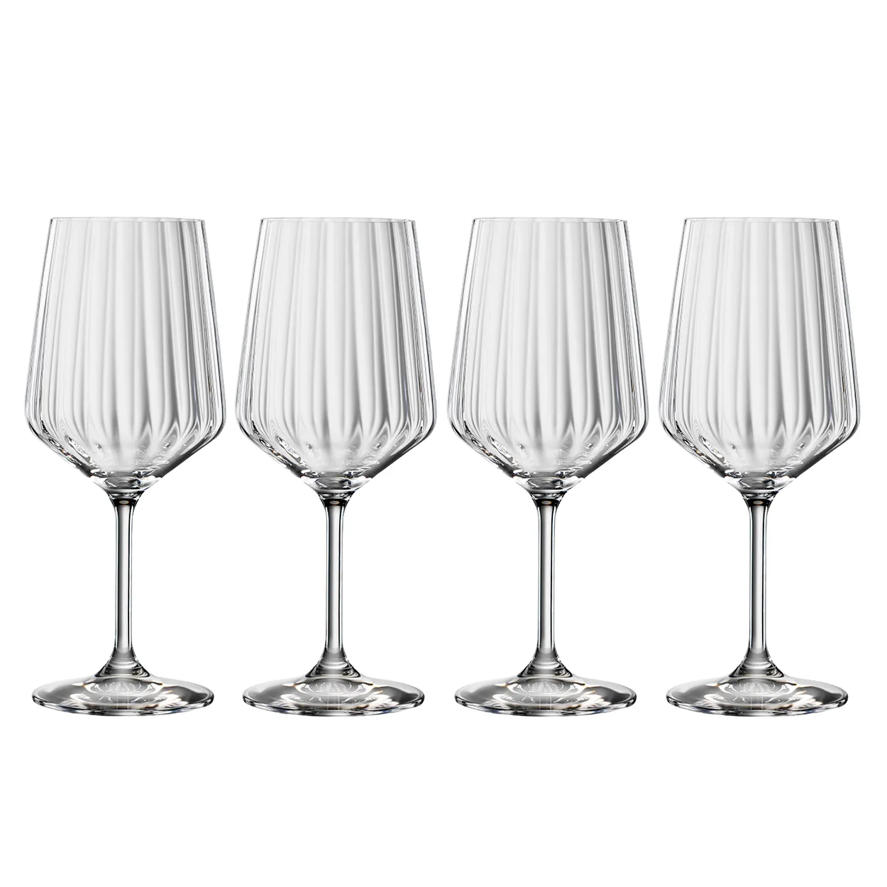Spiegelau LifeStyle red wine glass 4-pack 63 cl | Scandinavian Design | Wine glasses | Transparent