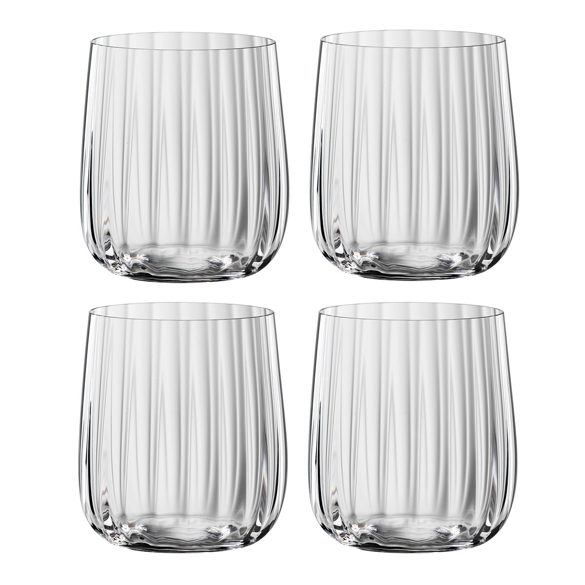 Spiegelau LifeStyle tumbler 4-pack 34 cl | Scandinavian Design | Drinking glasses & tumblers | Transparent