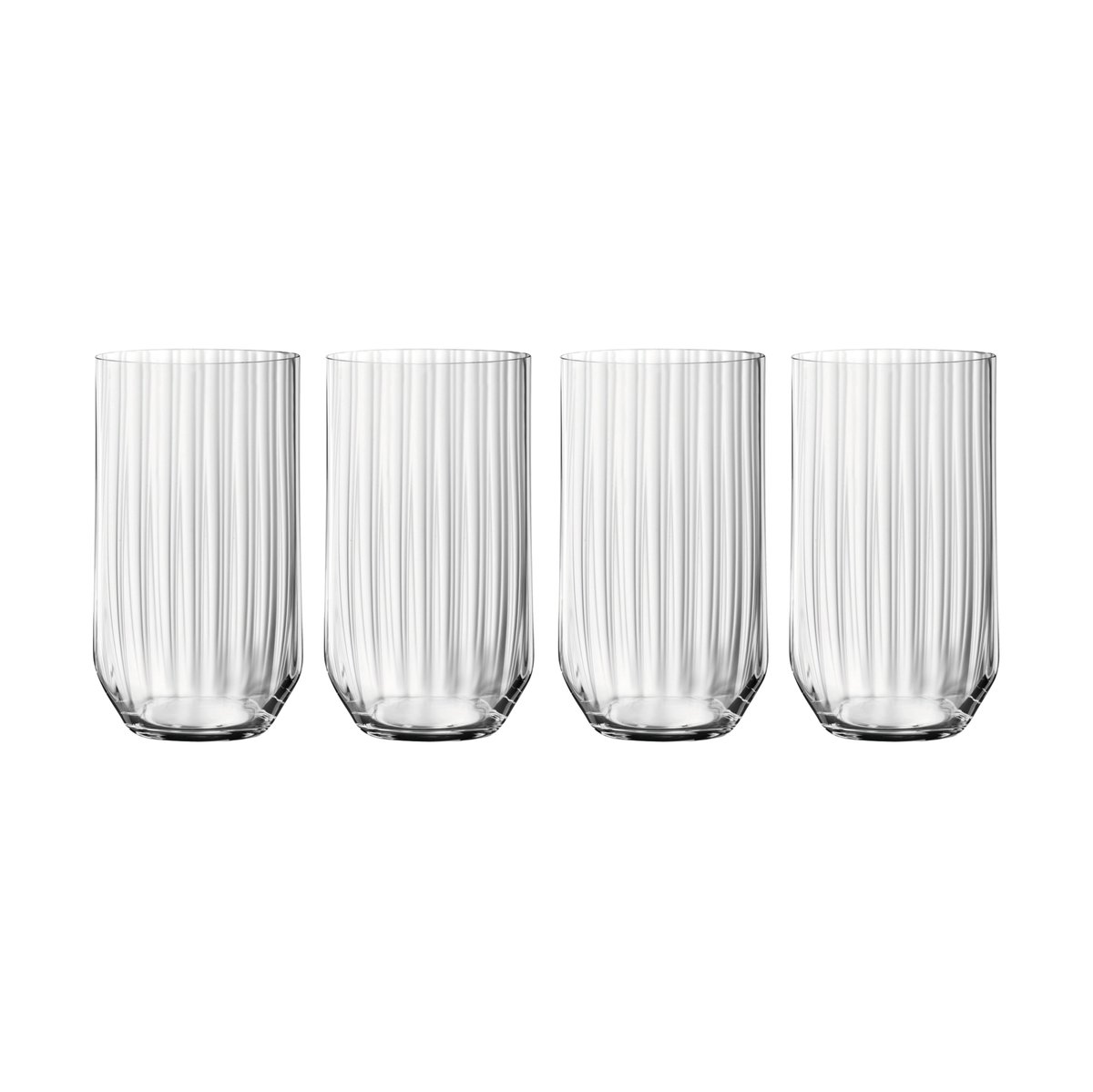 Spiegelau Linear long drink glass 44.5 cl 4-pack Clear