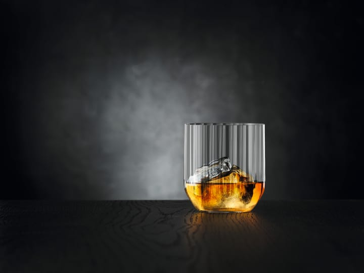 Linear whiskey tumbler 34.5 cl glass 4-pack, Clear Spiegelau