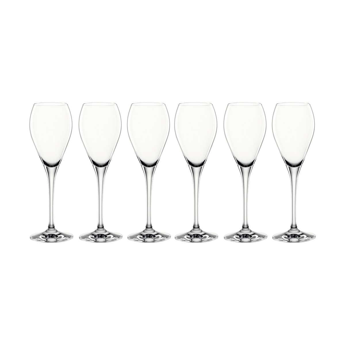 Spiegelau Party champagne glass 16 cl 6-pack | Scandinavian Design | Champagne glasses | Transparent