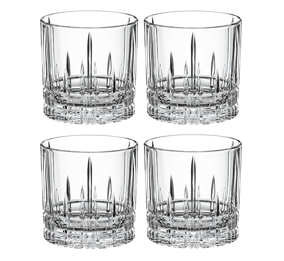 Spiegelau Perfect Serve SOF glass 4-pack 27 cl | Scandinavian Design | Long drink & highball glasses | Transparent