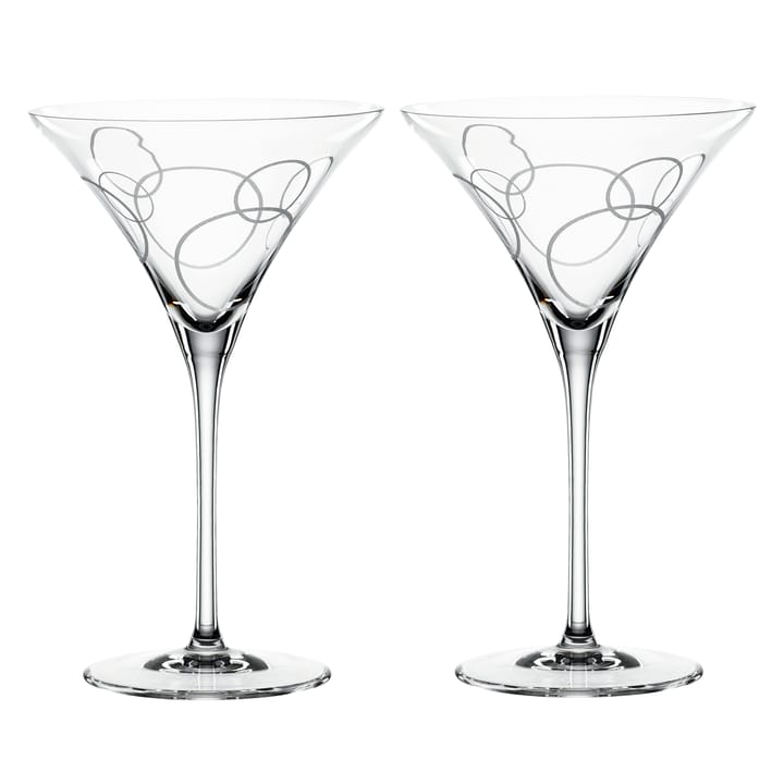 Signature cocktail glass 22 cl 2-pack   - Circles - Spiegelau