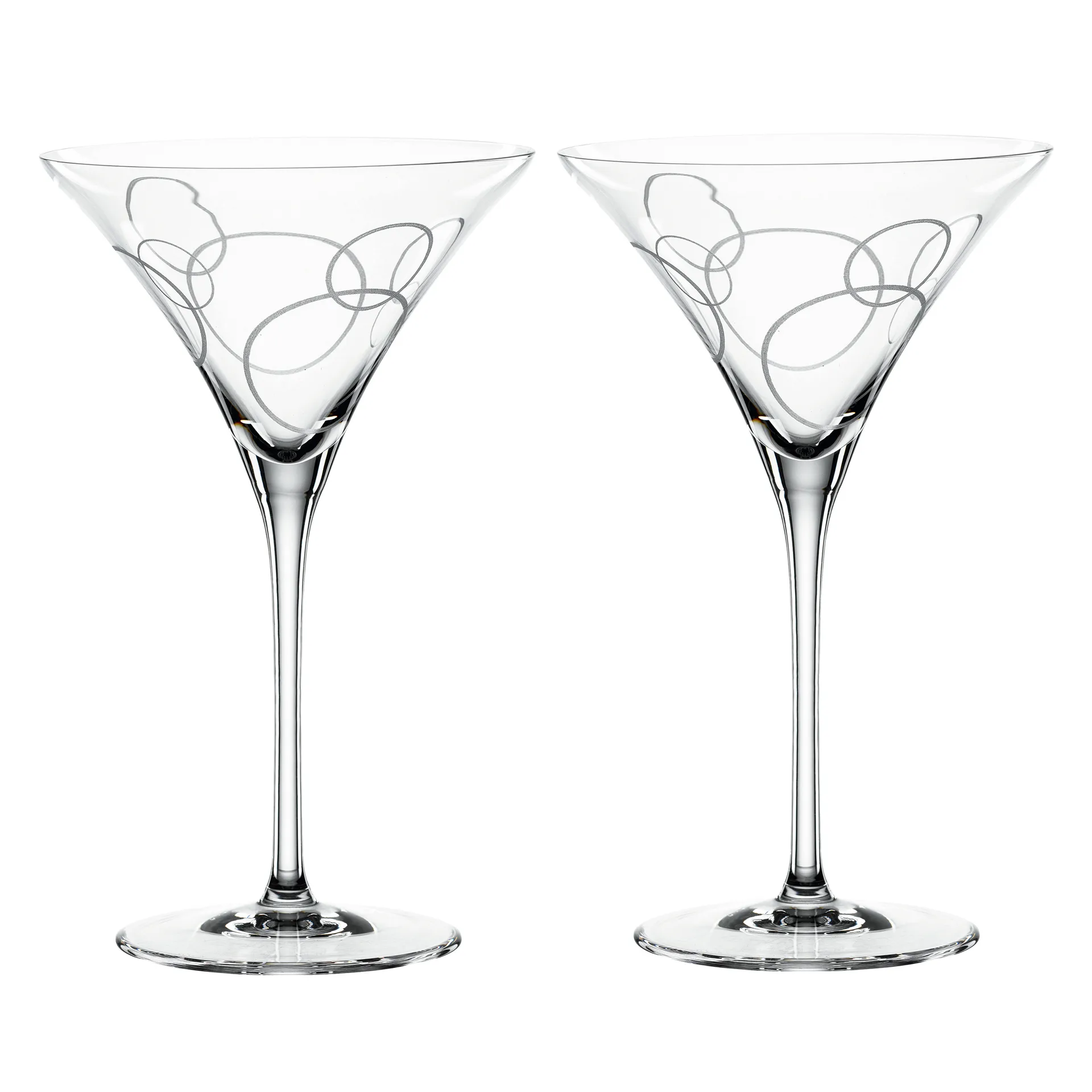 Signature cocktail glass 22 cl 2-pack, Circles Spiegelau