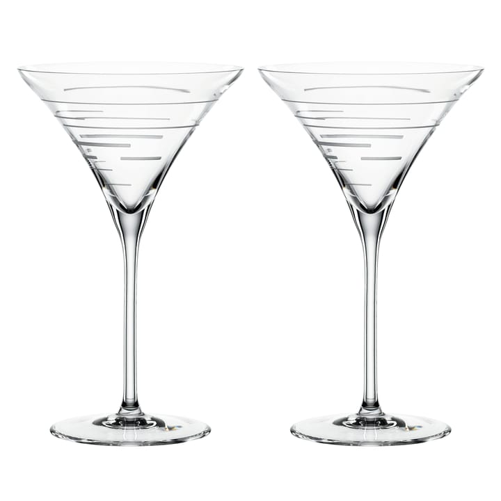 Signature cocktail glass 22 cl 2-pack   - Lines - Spiegelau