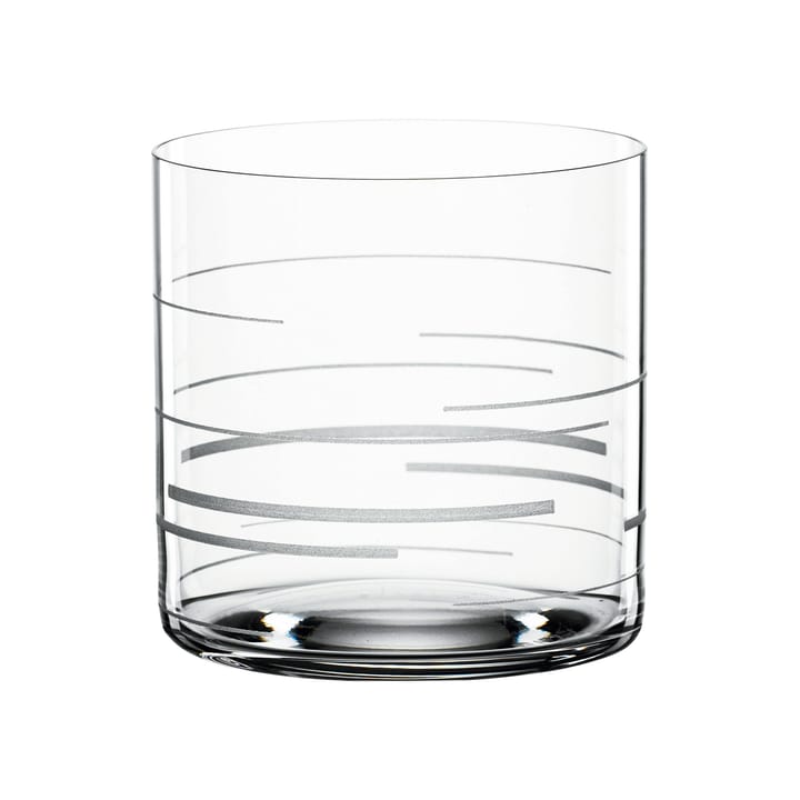 Signature drinking glass 33 cl 2-pack, Lines Spiegelau