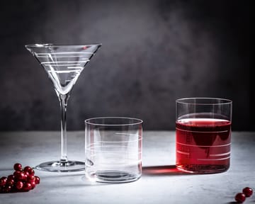 Signature drinking glass 33 cl 2-pack - Lines - Spiegelau